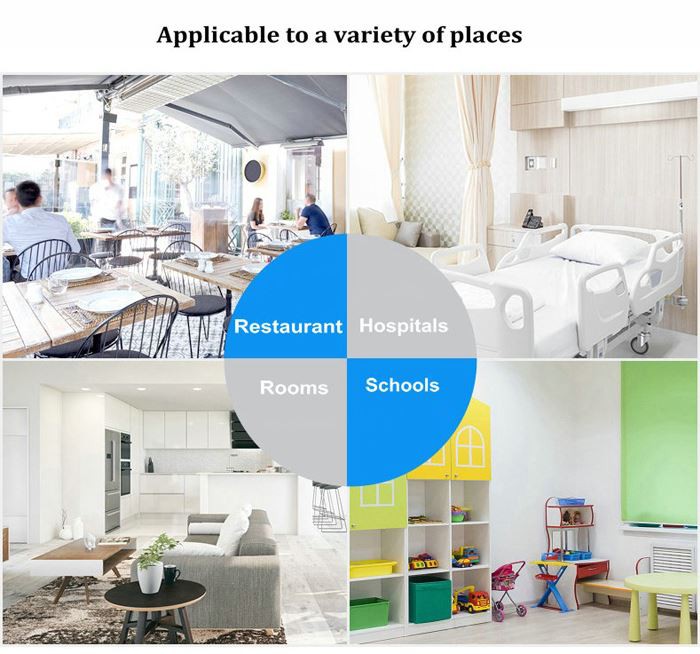 Applicable places for uv water sanitizer 100w pool